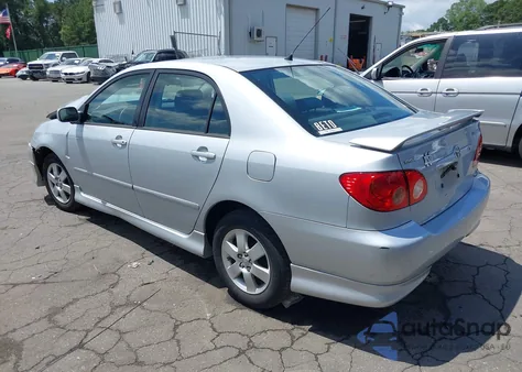 2008 Toyota Corolla S из США, поврежденный, VIN 2T1BR32E78C938166